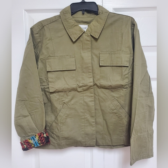 Hayden Olive Green Utility Jacket - Picture 2 of 9